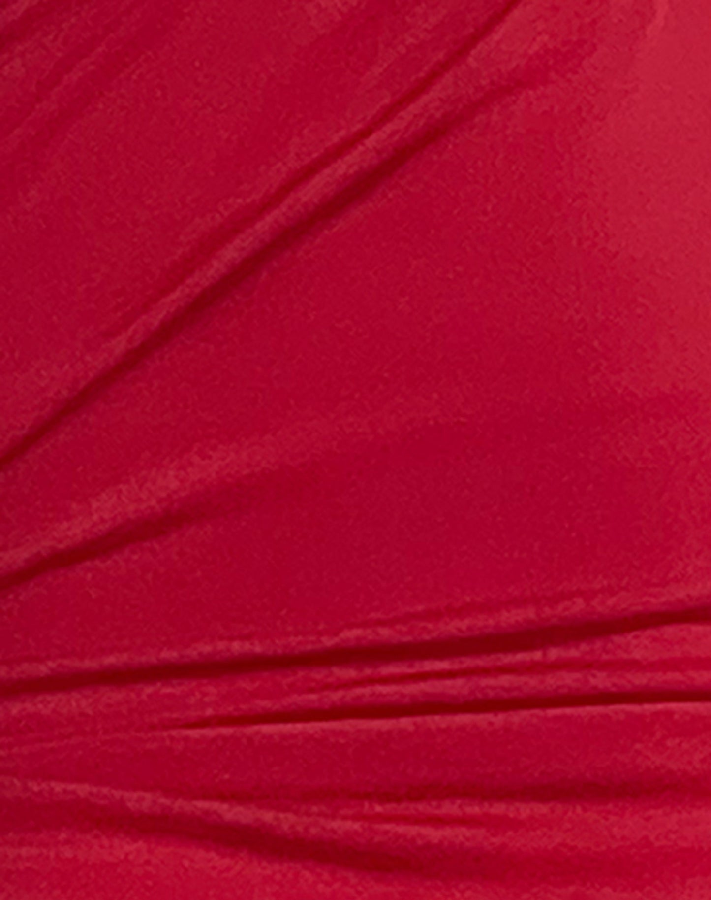 Atala Front Twist Bandeau Top in Red