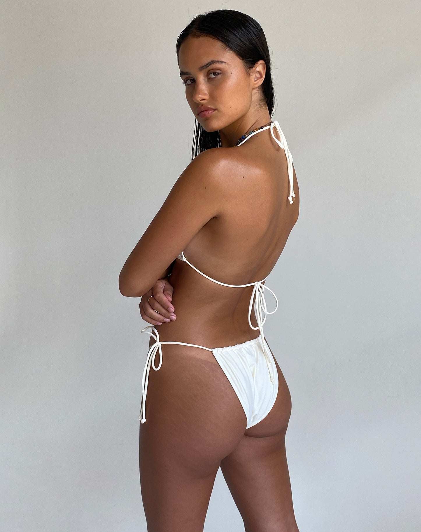 Dolan Bikini Top in Cream