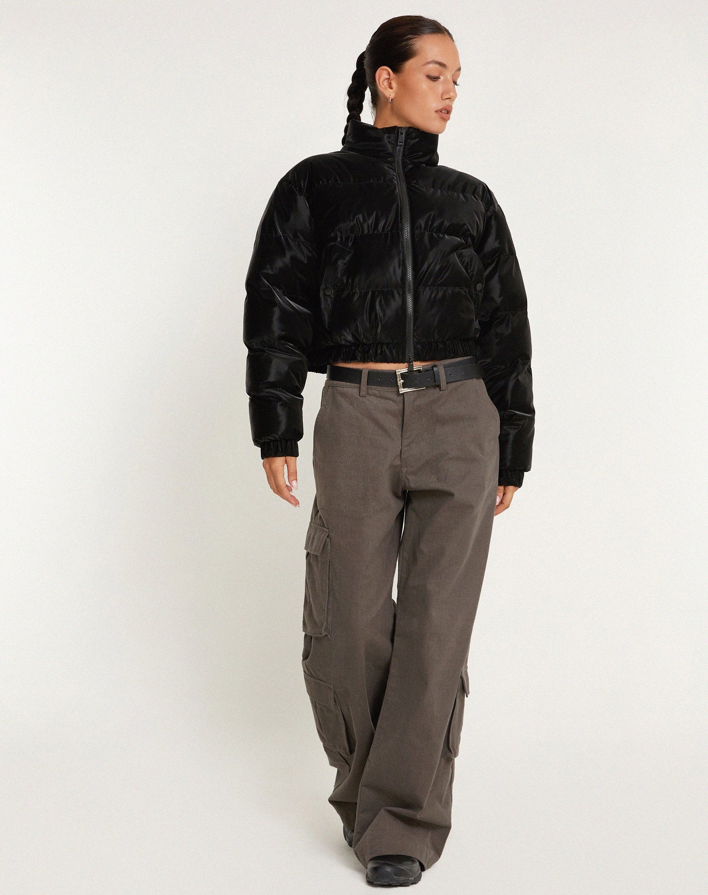 Guntur Puffa Jacket in Black