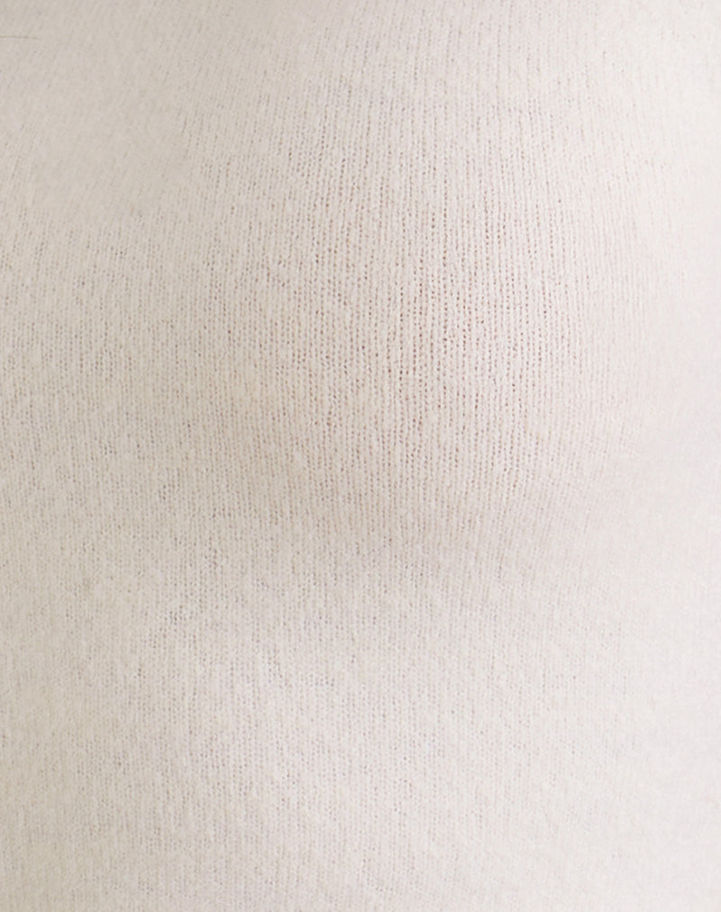 Hanuva Top in Knit Cream