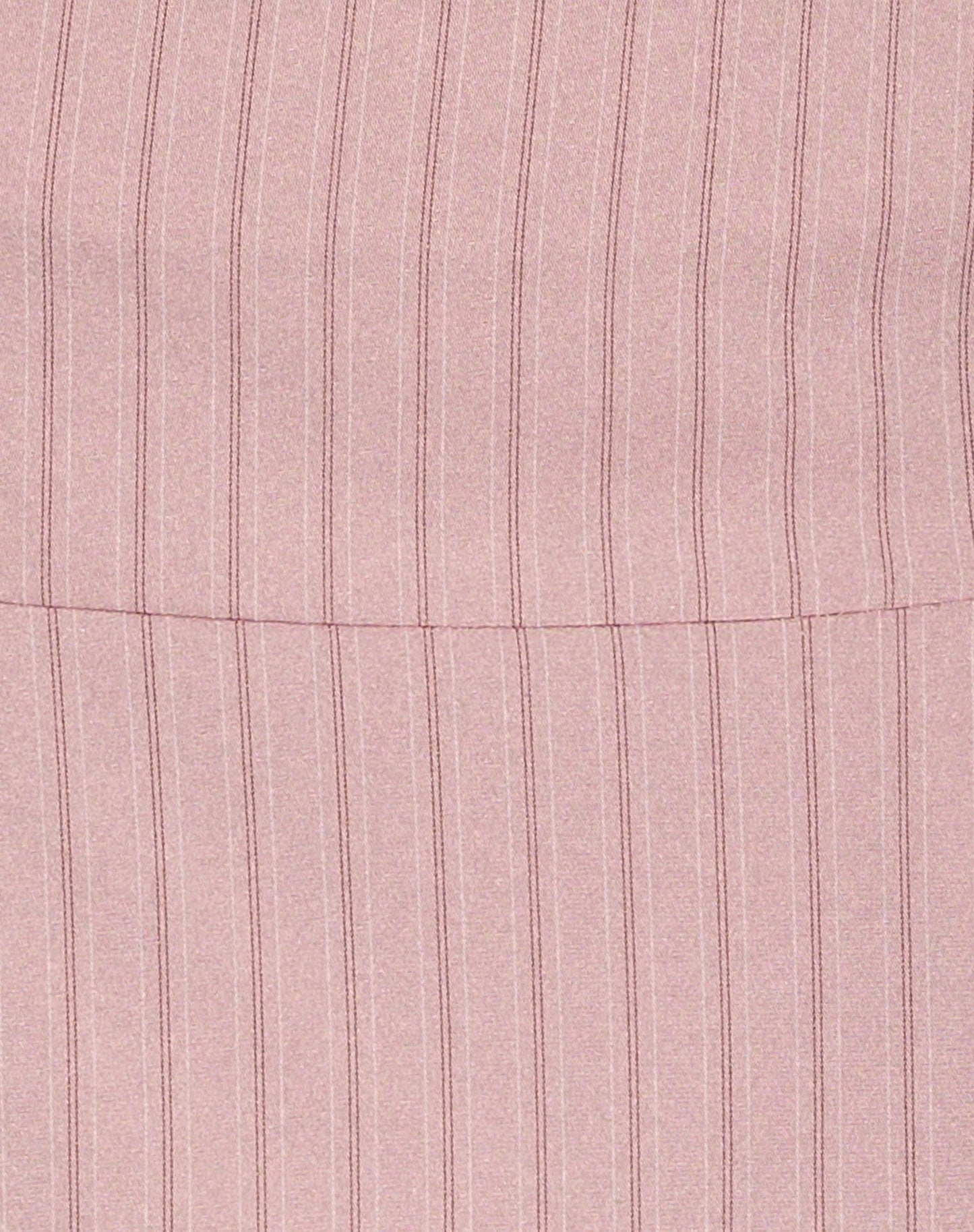 Istaka Mini Pleated Skirt in Tailoring Blush Pinstripe