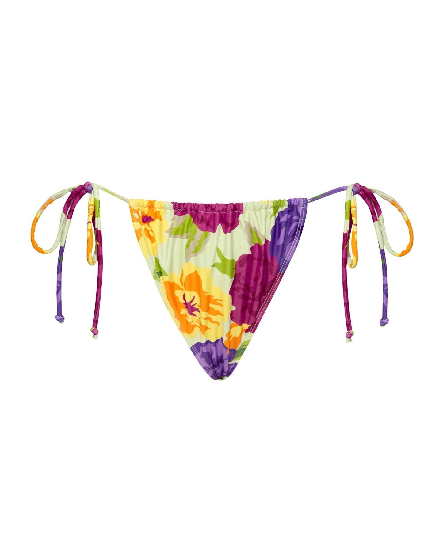 Leyna Bikini Bottom in Tropicana Brights