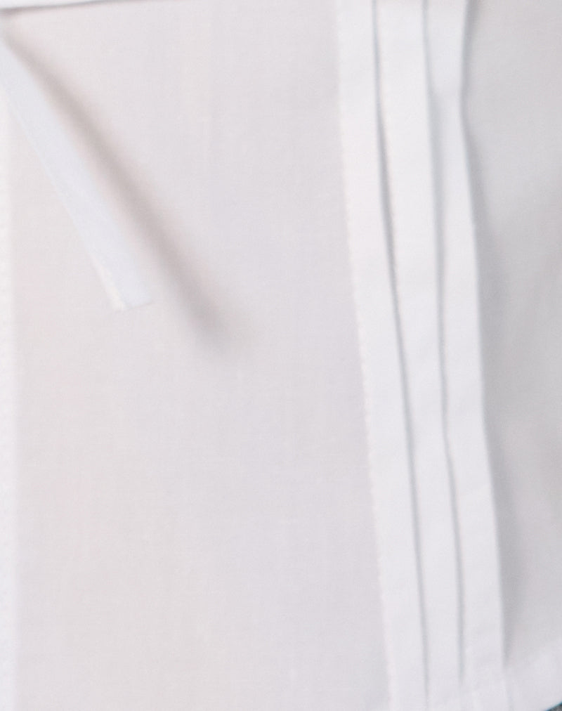 Lias Puff Sleeve Blouse in White