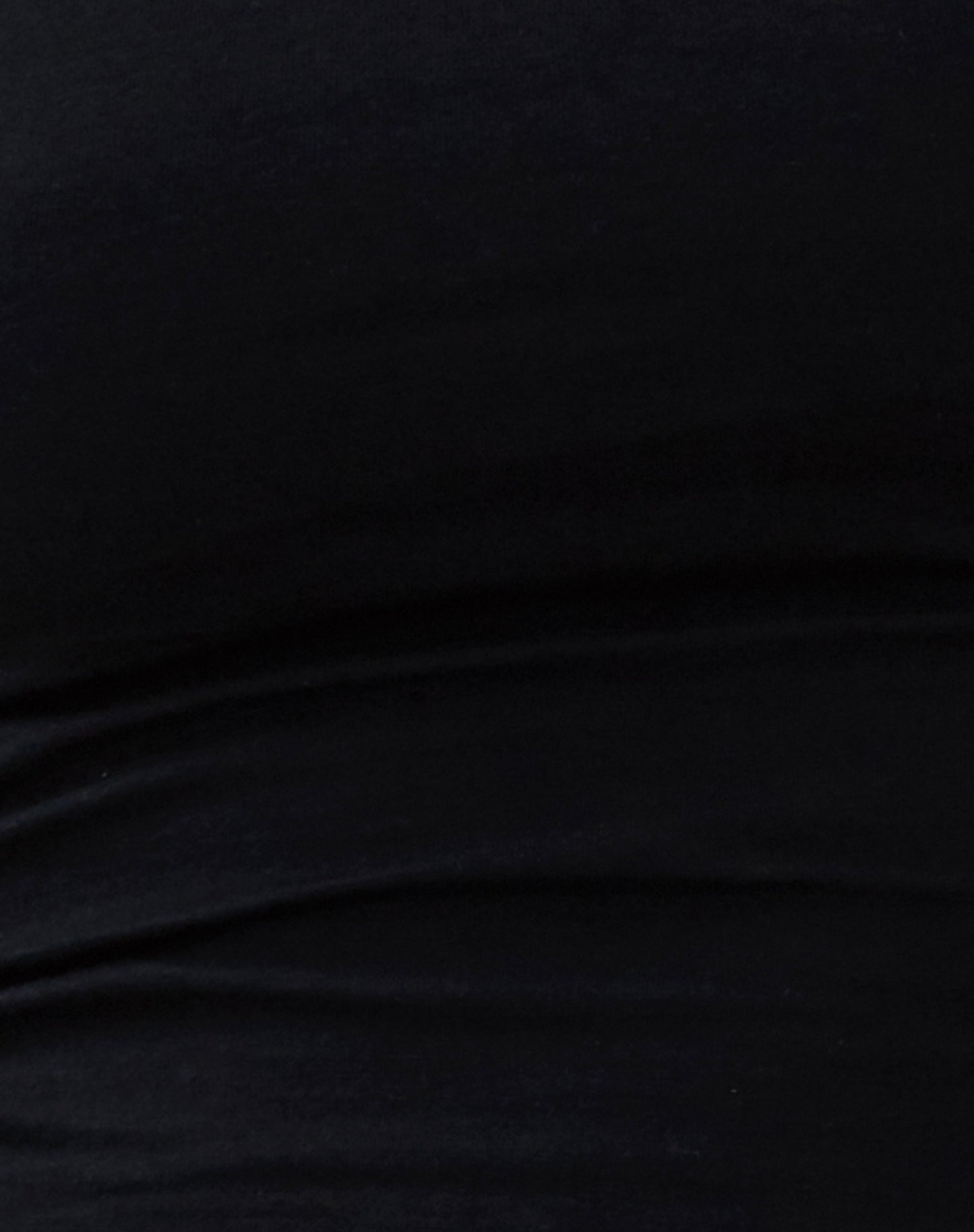 Monlo Vest Top in Lycra Black