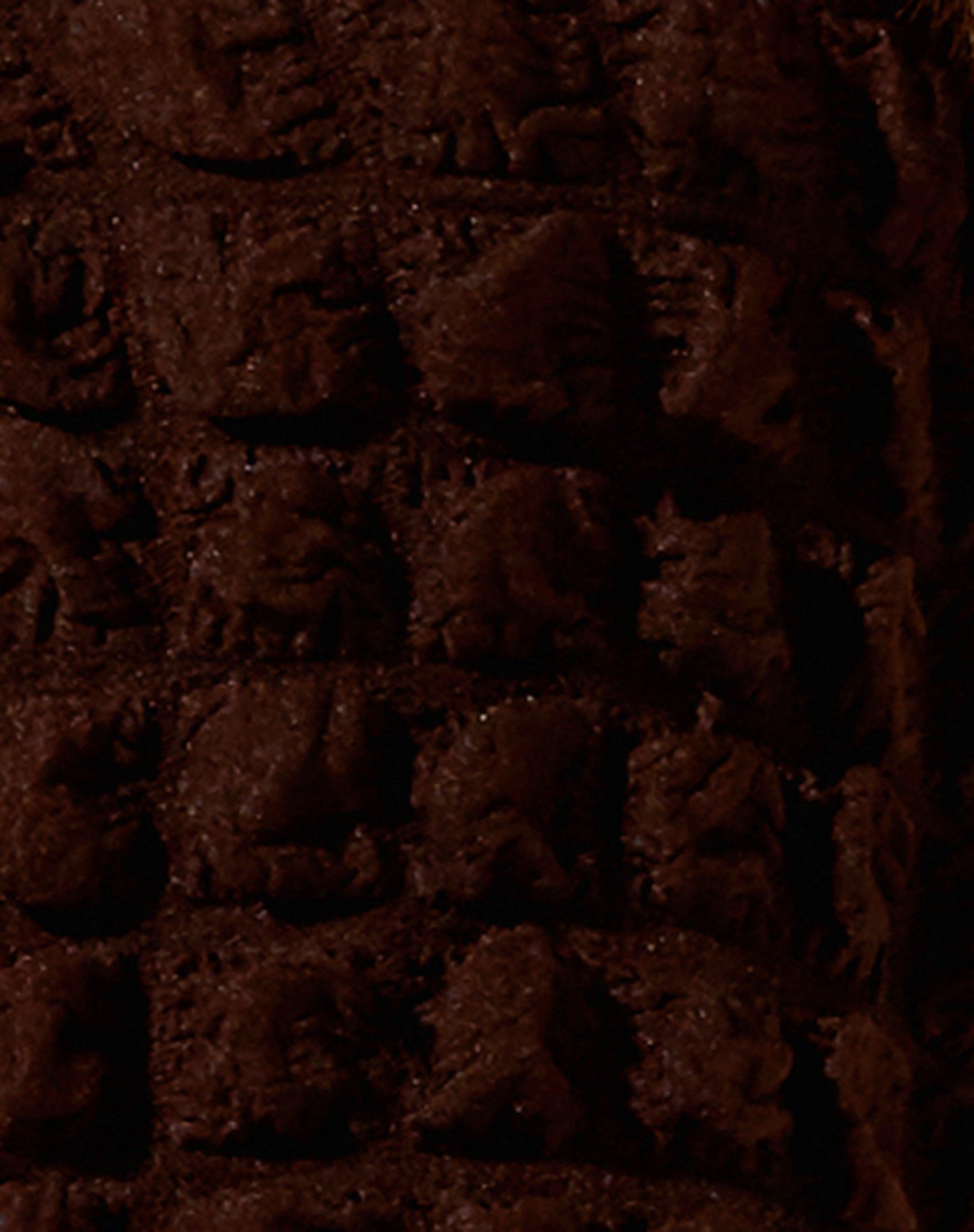 Neno Crop Top in Bubble Jersey Brown