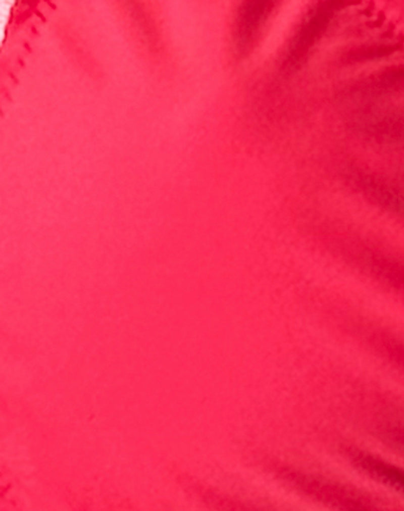 Prisha Bikini Top in Red