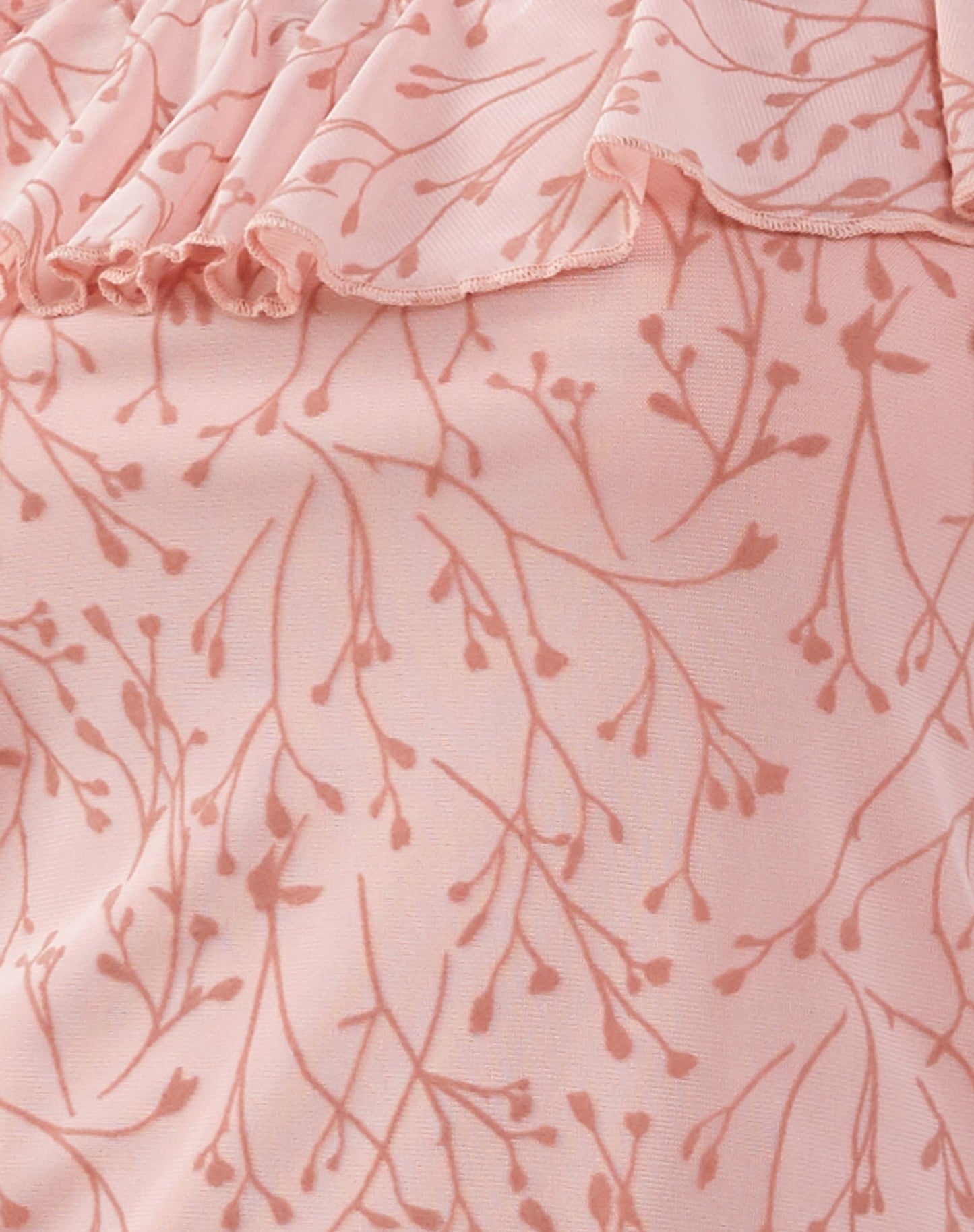 Chira Asymmetric Cami Top in Shadow Floral Pink