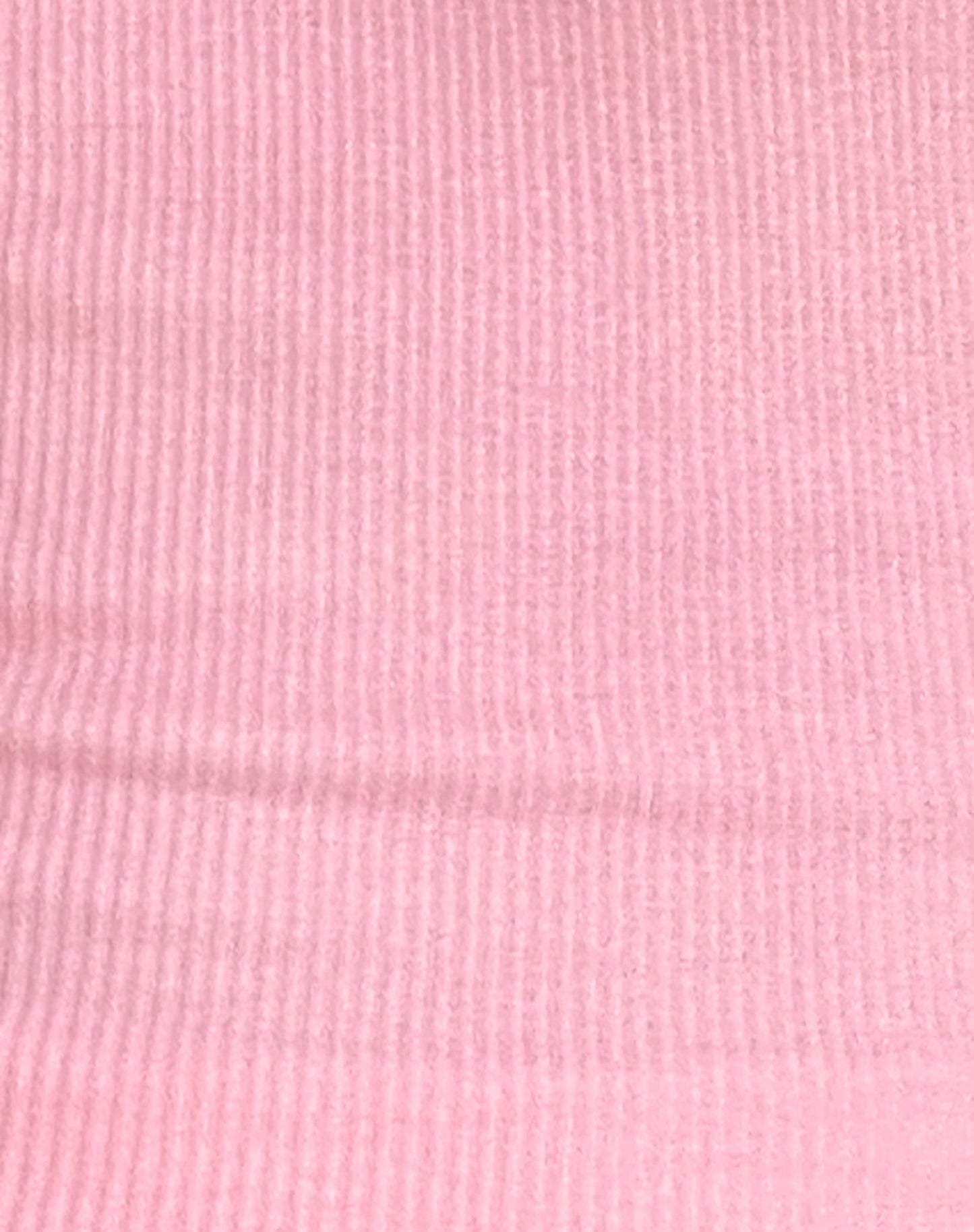 Roxe Ribbed Vest Top in Ballet Pink