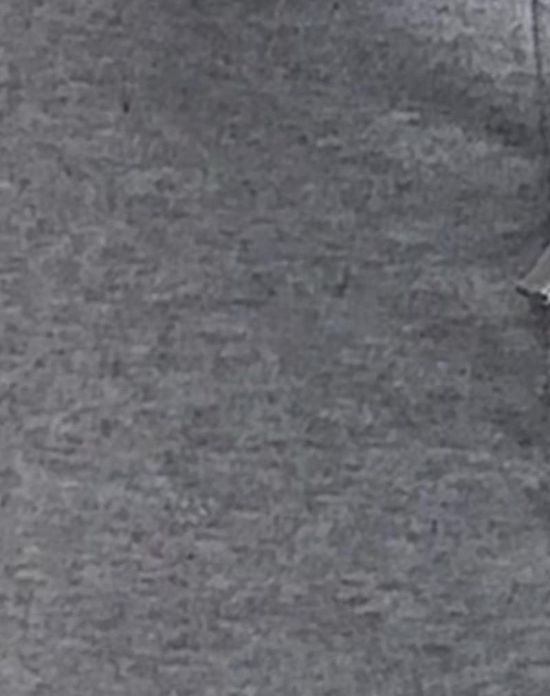 Vonnie Bow Vest Top in Light Grey Knit