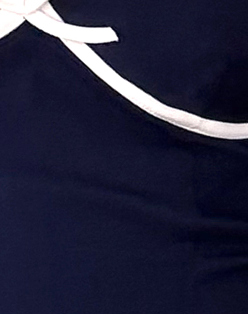 Insa Tailored Cami Top in Navy