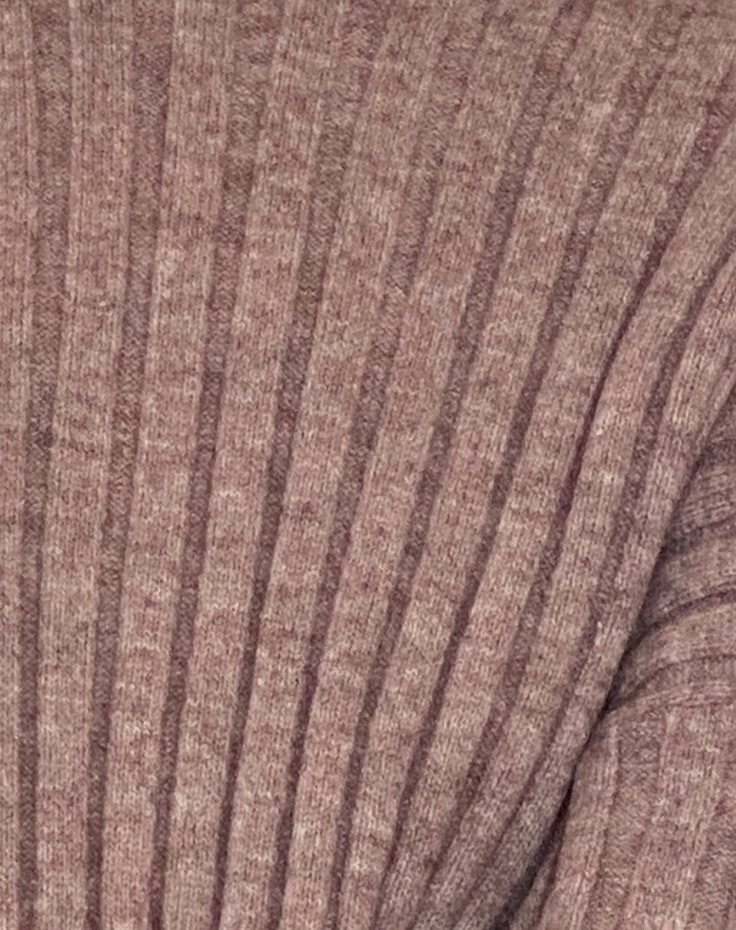 Judah Oversized Chunky Rib Knit Jumper in Taupe