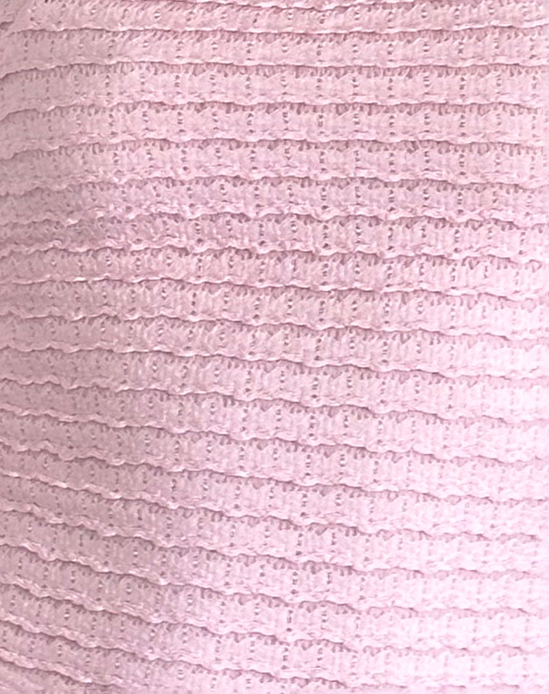 Maggha Halterneck Top in Crinkle Pink