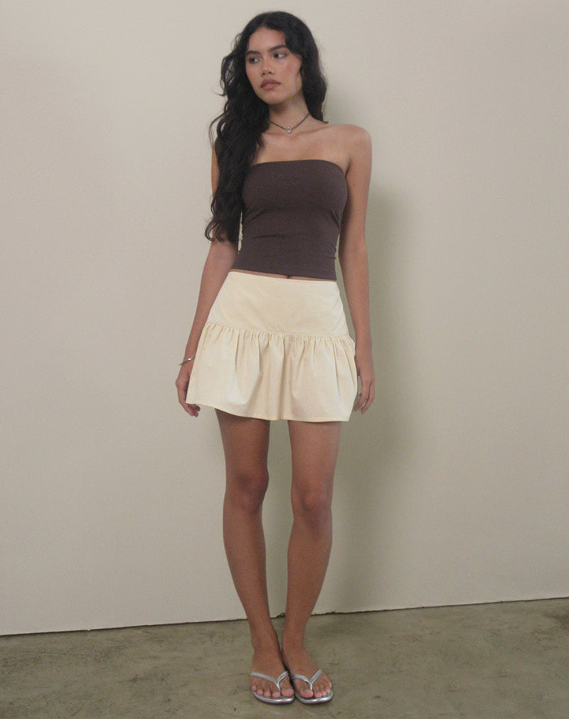 Raffita Skirt in Ecru