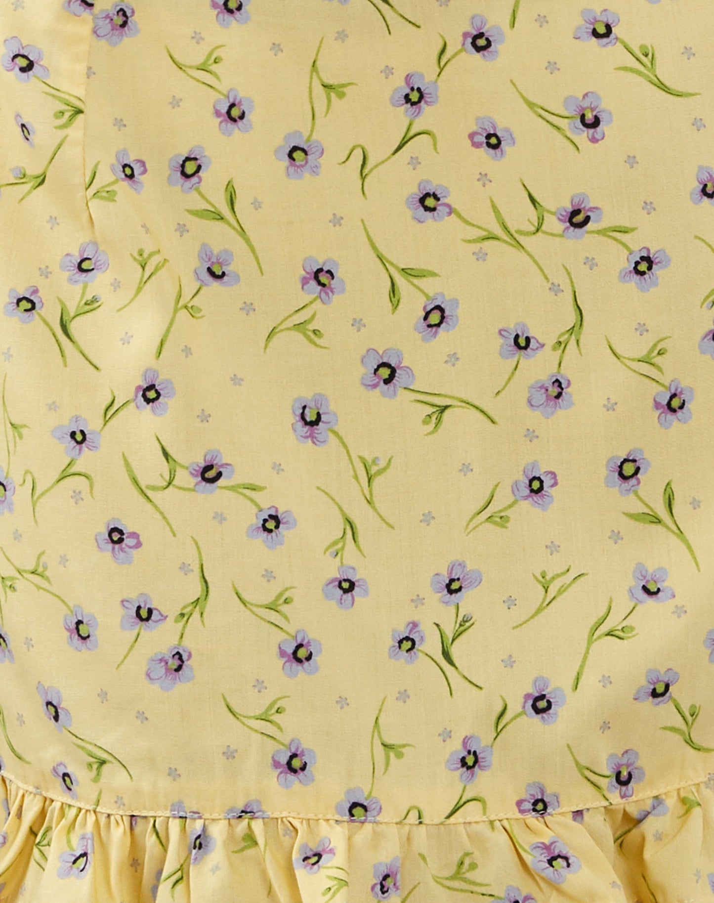 Ribay Mini Skirt in Wild Flower Lemon Drop