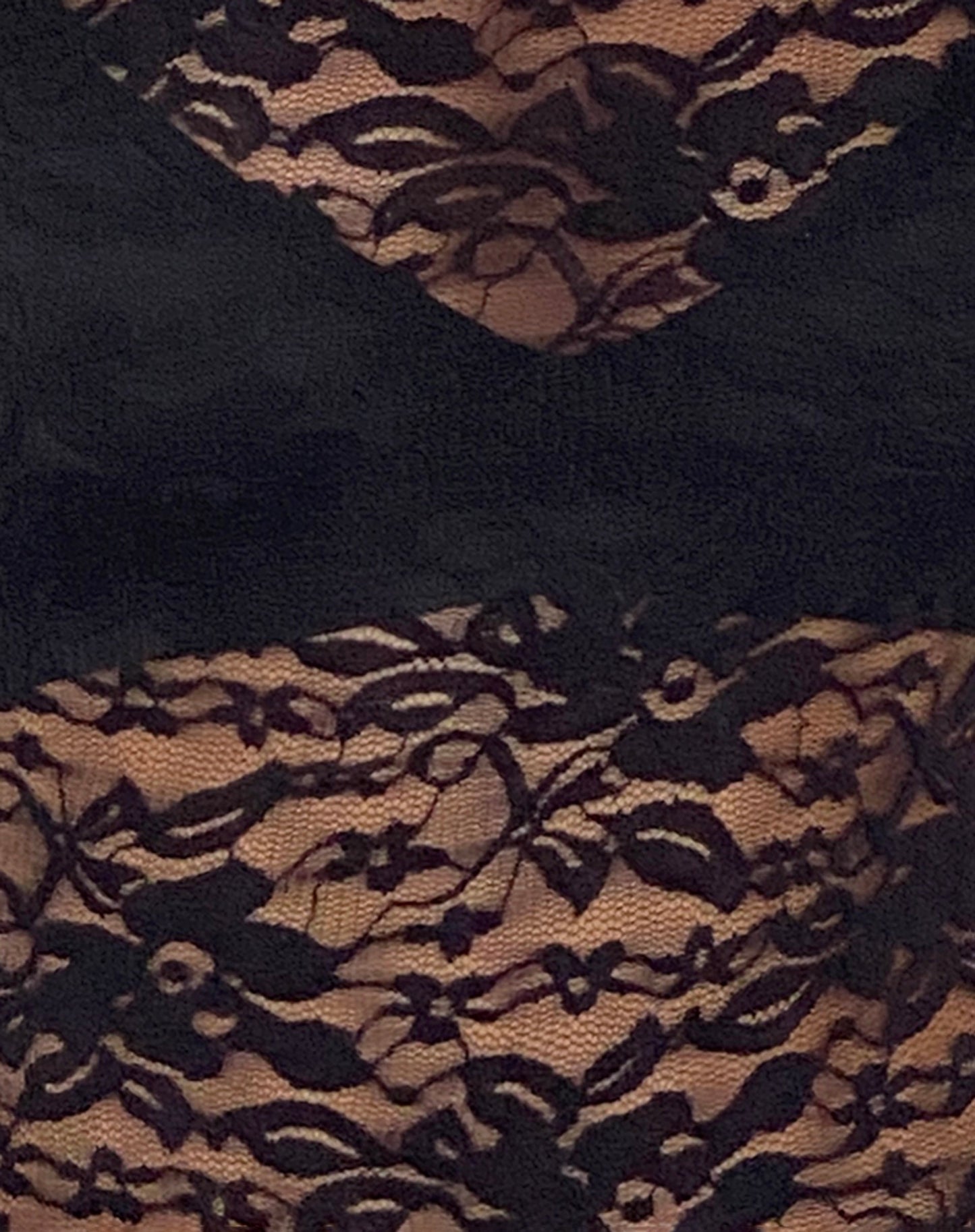 Xiwang Top in Lace Black